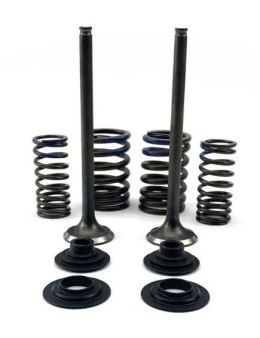 PSYCHIC ZAWORY SSĄCE (KOMPLET 2 SZT. ZAWORÓW ZE SPRĘŻYNAMI I PODKŁADKAMI) HONDA CRF 250 F '19-'24 STALOWE