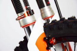 SCAR RACING BLOKADA AMORTYZATORÓW DO STARTU (LAUNCH CONTROL) WP KTM SX 250/450, SXF 250/450 KOLOR POMARAŃCZOWY