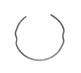 TOURMAX ZABEZPIECZENIE USZCZELNIACZA PRZEDNIEGO ZAWIESZENIA (1 SZT. 1,6 X 46 MM) HONDA NSR 50R '97-'00, SH 50 '96-'01, SZX 50 S/