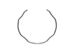 TOURMAX ZABEZPIECZENIE USZCZELNIACZA PRZEDNIEGO ZAWIESZENIA (1 SZT. 1,8 X 53 MM) HONDA CLR 125 '98, CB 500 '97-'02, KAWASAKI EX 