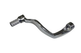 ACCEL NOWY TOWAR 25/10 DŹWIGNIA ZMIANY BIEGÓW KTM LC8 950/990/1090/1190 '03-'18 ALUMINIOWA KOLOR CZARNY, KOŃCÓWKA SREBRNA (OEM-5