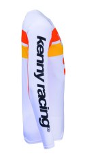 KENNY RACING KOSZULKA CROSS/ENDURO FORCE BEACH DUST ORANGE KOLOR POMARAŃCZOWY/BIAŁY ROZMIAR M