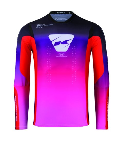 KENNY RACING KOSZULKA CROSS/ENDURO PERFORMANCE KID/JUNIOR/DZECIĘCE PURPLE KOLOR FIOLETOWY ROZMIAR XXXS ( 5/6 LAT)