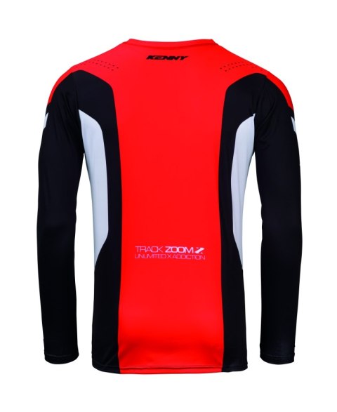 KENNY RACING KOSZULKA CROSS/ENDURO TRACK ZOOM RED KOLOR CZERWONY ROZMIAR XXL