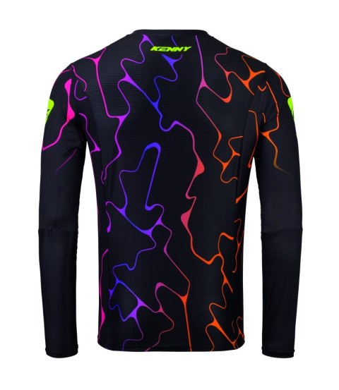 KENNY RACING SPODNIE CROSS/ENDURO PERFORMANCE KID/JUNIOR/DZECIĘCE WAVE BLACK KOLOR CZARNY ROZMIAR 24 (8 LAT)