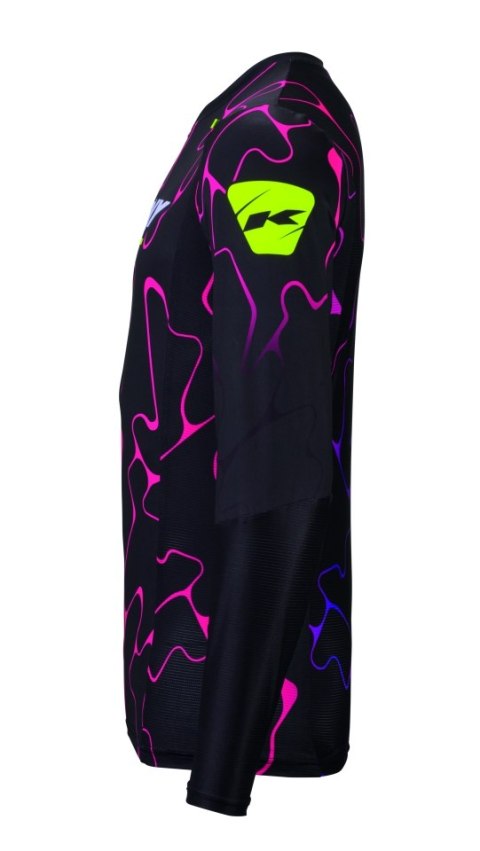 KENNY RACING SPODNIE CROSS/ENDURO PERFORMANCE KID/JUNIOR/DZECIĘCE WAVE BLACK KOLOR CZARNY ROZMIAR 24 (8 LAT)