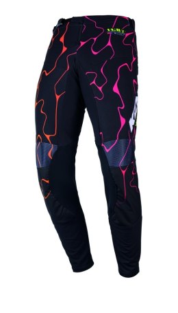 KENNY RACING SPODNIE CROSS/ENDURO PERFORMANCE KID/JUNIOR/DZECIĘCE WAVE BLACK KOLOR CZARNY ROZMIAR 26 (10 LAT)