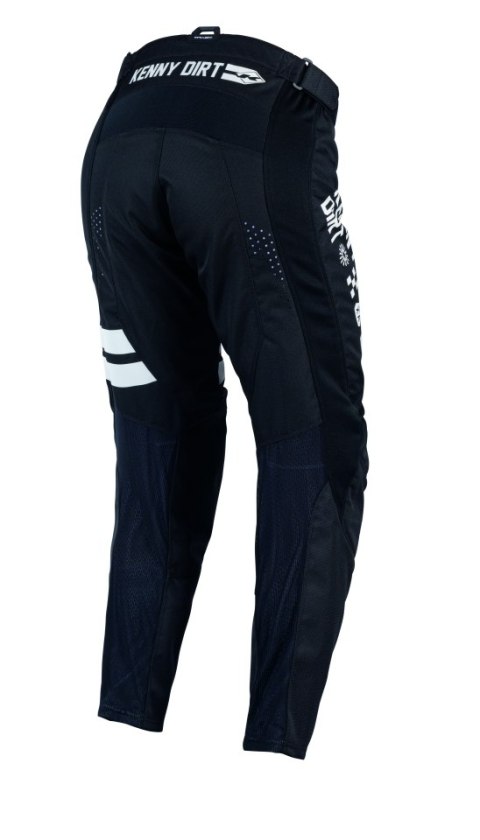 KENNY RACING SPODNIE CROSS/ENDURO TRACK DIRT BLACK KOLOR CZARNY ROZMIAR M (32)