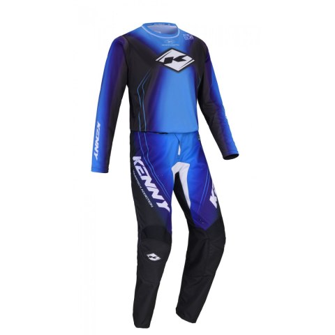 KENNY RACING SPODNIE CROSS/ENDURO TRACK FOCUS BLUE KOLOR NIEBIESKI ROZMIAR S (30)