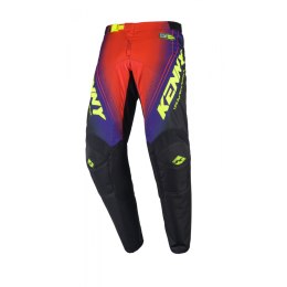 KENNY RACING SPODNIE CROSS/ENDURO TRACK FOCUS RED KOLOR CZERWONY ROZMIAR XL (36)
