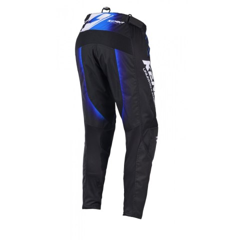 KENNY RACING SPODNIE CROSS/ENDURO TRACK KID/JUNIOR/DZECIĘCE FOCUS BLUE KOLOR NIEBIESKI ROZMIAR 18 (3 LATA)