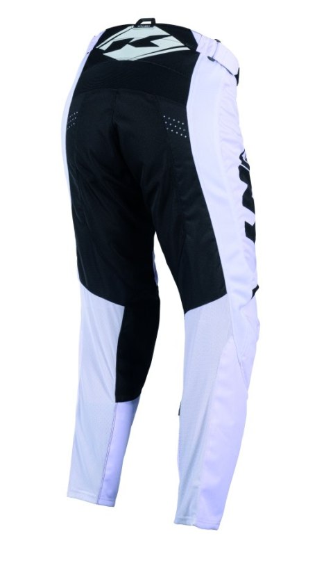 KENNY RACING SPODNIE CROSS/ENDURO TRACK ZOOM BLACK WHITE KOLOR CZARNY/BIAŁY ROZMIAR M (32)