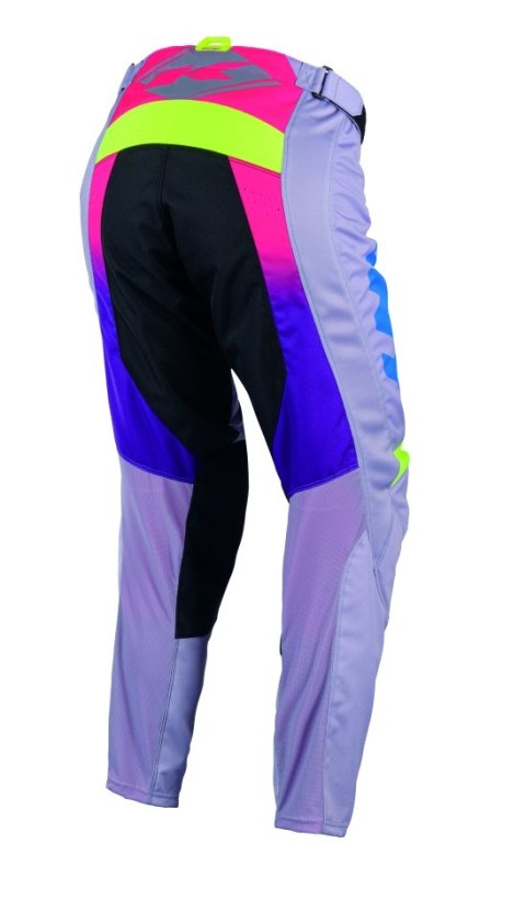 KENNY RACING SPODNIE CROSS/ENDURO TRACK ZOOM GREY WHITE KOLOR SZARY ROZMIAR M (32)