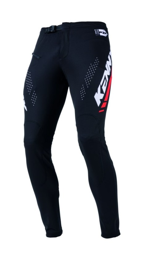 KENNY RACING SPODNIE TRIAL UP BLACK RED KOLOR CZARNY/CZERWONY ROZMIAR L (34)