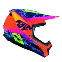 KENNY RACING KASK CROSS/ENDURO PERFORMANCE ERT GRAPHIC + SOCAL KOLOR POMARAŃCZOWY/NIEBIESKI ROZMIAR S