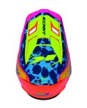 KENNY RACING KASK CROSS/ENDURO PERFORMANCE ERT GRAPHIC + SOCAL KOLOR POMARAŃCZOWY/NIEBIESKI ROZMIAR S