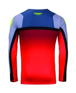 KENNY RACING KOSZULKA CROSS/ENDURO FORCE BEACH GREY/RED KOLOR CZERWONY/SZARY ROZMIAR L