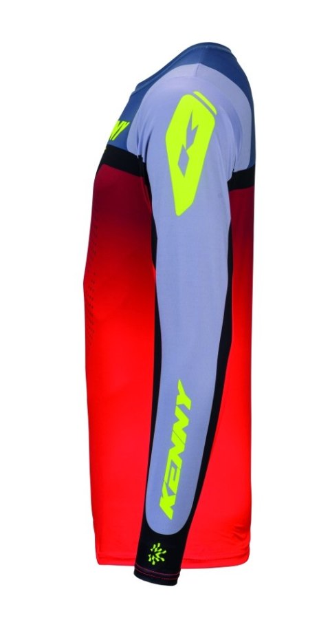 KENNY RACING KOSZULKA CROSS/ENDURO FORCE BEACH GREY/RED KOLOR CZERWONY/SZARY ROZMIAR XL