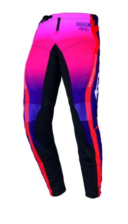 KENNY RACING SPODNIE CROSS/ENDURO PERFORMANCE KID/JUNIOR/DZECIĘCE PURPLE KOLOR FIOLETOWY ROZMIAR 24 (8 LAT)