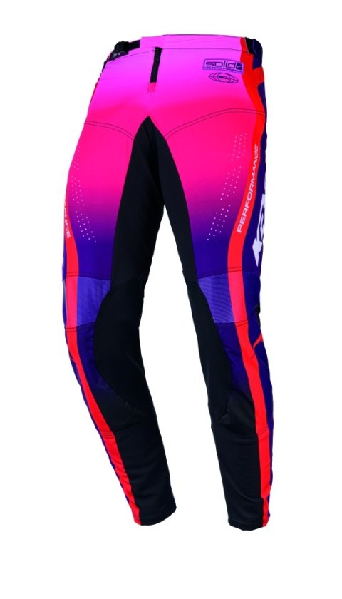 KENNY RACING SPODNIE CROSS/ENDURO PERFORMANCE KID/JUNIOR/DZECIĘCE PURPLE KOLOR FIOLETOWY ROZMIAR 24 (8 LAT)
