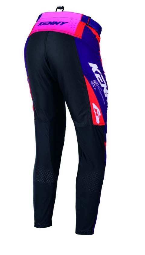 KENNY RACING SPODNIE CROSS/ENDURO PERFORMANCE KID/JUNIOR/DZECIĘCE PURPLE KOLOR FIOLETOWY ROZMIAR 26 (10 LAT)