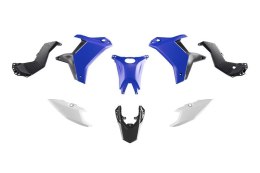 RACETECH (RTECH) KOMPLET PLASTIKÓW (BEZ PRZEDNIEGO BŁOTNIKA) T7 YAMAHA TENERE 700 '25-'26 KOLOR CZARNY / NIEBIESKI / BIAŁY