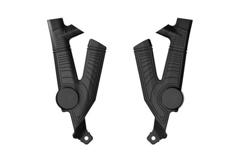 RACETECH (RTECH) OSŁONY RAMY (KOMPLET) BI-MATERIAL SUPER GRIP TALARIA STING MX4 / MX5 / TL4000 / TL5500 '23-'25 KOLOR CZARNY