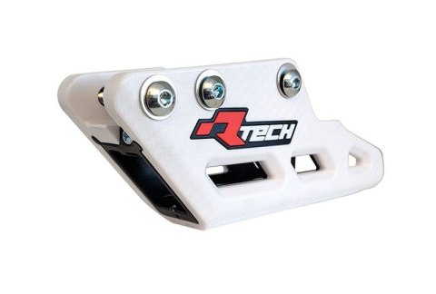 RACETECH (RTECH) 2025/12 PROWADNICA ŁAŃCUCHA YAMAHA YZF 450 '23-'24, FANTIC XXF 450 '23-'24 KOLOR BIAŁY