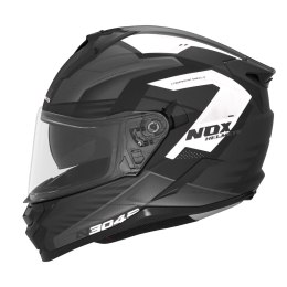 NOX KASK INTEGRALNY (FULL FACE) Z BLENDĄ N304S REVO KOLOR CZERWONY MAT/CZARNY ROZMIAR S