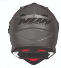 NOX KASK OFFROAD / TRAIL DUOSPORT (DUAL) N312 SOLID Z SZYBKĄ I BLENDĄ KOLOR TYTANOWT MAT ROZMIAR S