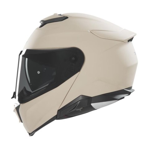 NOX KASK SZCZĘKOWY (FLIP-UP) Z BLENDĄ N967 SOLID KOLOR PIASKOWY MAT ROZMIAR L (PINLOCK DO TEGO MODELU - FILMPINLOCK30DKS166)