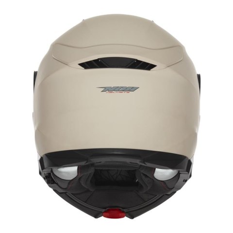 NOX KASK SZCZĘKOWY (FLIP-UP) Z BLENDĄ N967 SOLID KOLOR PIASKOWY MAT ROZMIAR L (PINLOCK DO TEGO MODELU - FILMPINLOCK30DKS166)
