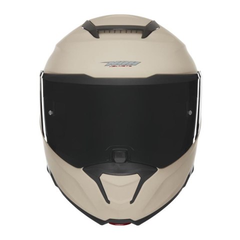 NOX KASK SZCZĘKOWY (FLIP-UP) Z BLENDĄ N967 SOLID KOLOR PIASKOWY MAT ROZMIAR M (PINLOCK DO TEGO MODELU - FILMPINLOCK30DKS166)