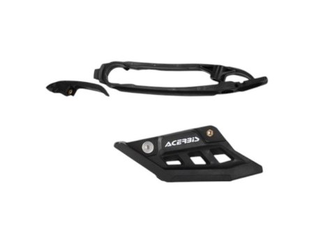 ACERBIS ŚLIZG + PROWADNICA ŁAŃCUCHA KOMPLET KTM SX 85 25-26 , HUSQVARNA TC 85 25-26, GAS GAS MC 85 25-'26 KOLOR CZARNY