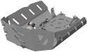 CROSSPRO PROMOCJA OSŁONA SILNIKA ALUMINIOWA BENELLI TRK 702 / 702 X '23-'24 KOLOR CZARNY (KOMPATYBILNA Z STOPKĄ CENTRALNĄ MOTOCY