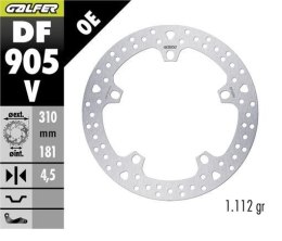 GALFER TARCZA HAMULCOWA PRZÓD BMW R 1300GS ADVENTURE '23-'25 (ROUND DISC) (310X181X4.5MM)
