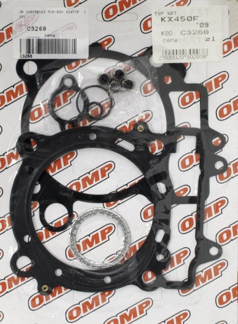 JR (OMP) WYPRZEDAŻ USZCZELKI TOP-END KAWASAKI KXF 450 '09