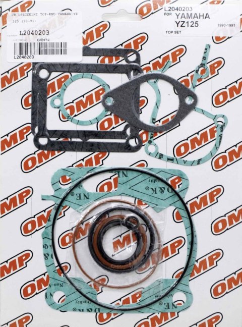 JR (OMP) WYPRZEDAŻ USZCZELKI TOP-END YAMAHA YZ 125 '90-'91