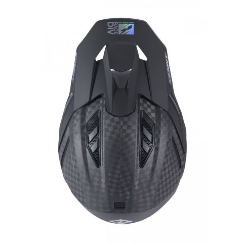 KENNY RACING KASK CROSS/ENDURO TITANIUM BIG CARBON MATT HOLOGRAPHIC KOLOR CZARNY ROZMIAR XL