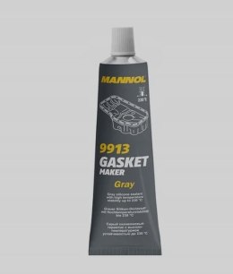MANNOL GASKET MAKER - SILIKON USZCZELNIAJĄCY- KOLOR SZARY 85G (ZASTĘPUJE USZCZELKI) (9913) (144)
