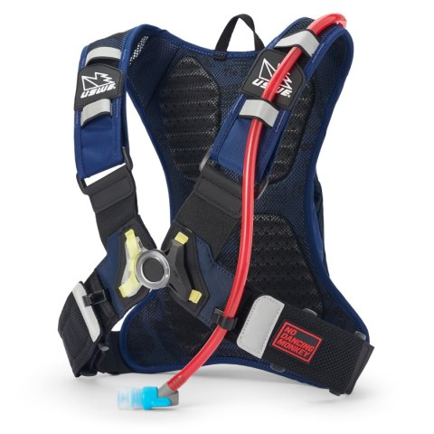USWE CAMEL BAG MOTO HYDRO 3 FACTORY BLUE KOLOR NIEBIESKI MOTO/ROWER POJEMNOŚĆ 2L PŁYN (3L PLECAK + 2L PŁYN) ZASTĘPUJE 2033439
