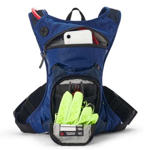 USWE CAMEL BAG MOTO HYDRO 3 FACTORY BLUE KOLOR NIEBIESKI MOTO/ROWER POJEMNOŚĆ 2L PŁYN (3L PLECAK + 2L PŁYN) ZASTĘPUJE 2033439