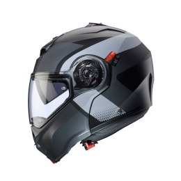 CABERG KASK SZCZĘKOWY FLIP-UP MODEL DUKE EVO INDY KOLOR SZARY/CZARNY MAT ROZMIAR S (PINLOCK W ZESTAWIE)