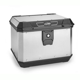 KAPPA 2026/01 KUFER CENTRALNY MONOLOCK 50L KMX500A K'METROBOX ALUMINIOWY SREBRNY ( ZAWIERA PŁYTĘ )