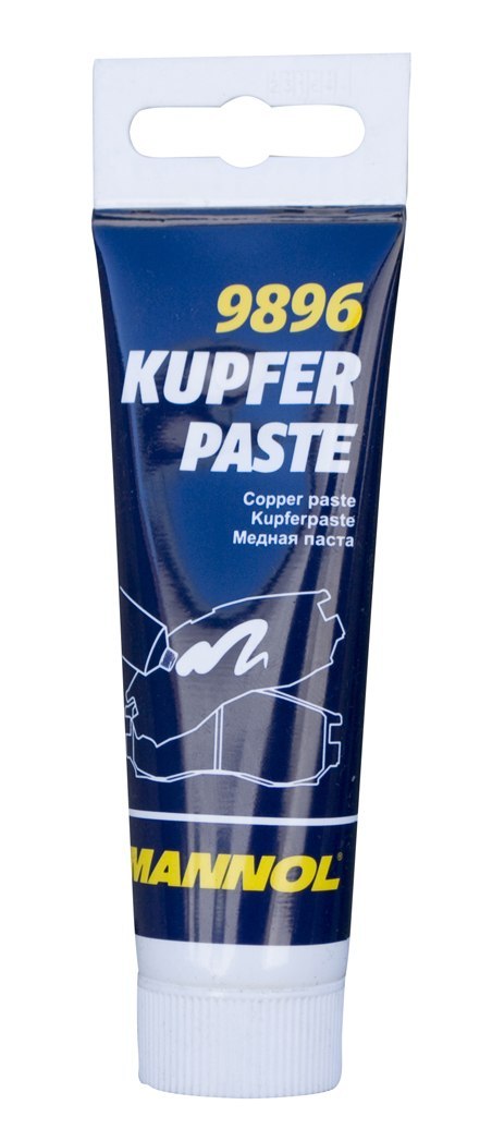 MANNOL KUPFER PASTE 50G PASTA MIEDZIANA (SMAR MIEDZIANY) (+1100 ST.C) TUBKA (NIE DO ŁOŻYSK) (9896) (24)