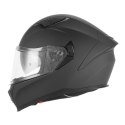 NOX KASK INTEGRALNY (FULL FACE) Z BLENDĄ N402 SOLID KOLOR CZARNY MAT ROZMIAR XL