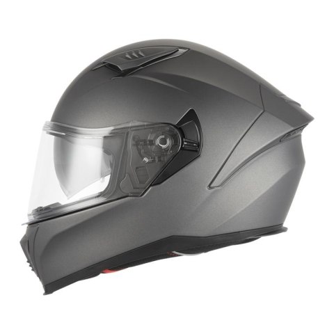 NOX KASK INTEGRALNY (FULL FACE) Z BLENDĄ N402 SOLID KOLOR TYTANOWY MAT ROZMIAR M