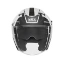 NOX KASK OTWARTY JET Z BLENDĄ N130 EKTO KOLOR CZARNY/BIAŁY ROZMIAR M