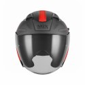 NOX KASK OTWARTY JET Z BLENDĄ N130 EKTO KOLOR CZERWONY/CZARNY MAT ROZMIAR L
