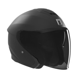 NOX PREMIUM KASK OTWARTY JET Z BLENDĄ SPY KOLOR CZARNY MAT ROZMIAR XXL